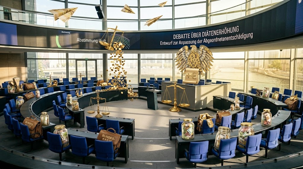 Vorbild oder Symbolpolitik? Bundestag setzt Diätenerhöhung aus